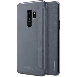 Чохол-книжка Nillkin Sparkle Leather Case Samsung Galaxy S9+ Black - мініатюра 7