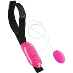 Виброяйцо Adrien Lastic Playball для стимуляции точки А с турборежимом крепление к ноге