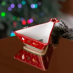 Салатниця Christmas фігурна 14,5х12 см Yiwu HP-SD-3 - мініатюра 8