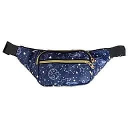 Сумка бананка Космос, 30x13x5 см, 3 отделения, застежка-молния, MK5503 (в ассортименте)