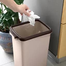 Відро для сміття MBM My Home 12 л бежеве (BIN-02 12L BEIGE) - мініатюра 6