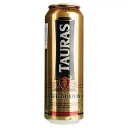 Пиво Tauras Nefiltruotas світле, 5%, з/б, 0.568 л - мініатюра 2