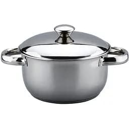 Кастрюля с крышкой Empire 16 см 1.2 л серая (5047)