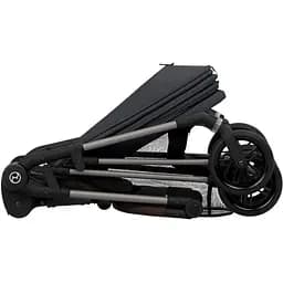 Коляска Cybex Melio Monument Grey з бампером темно-сіра (522002663) - мініатюра 7