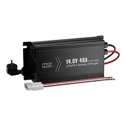 Зарядний пристрій для акумуляторних батарей LiFePO4 14.6V/40A Power Queen P12V40A-BCHA-Y (44-00529)