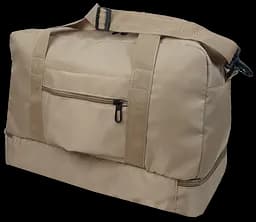 Дорожня сумка з відділом взуття 40L бежевий Wallaby sum0028888 - мініатюра 5