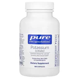 Калий (цитрат) Pure Encapsulations Potassium (citrate) 180 капсул