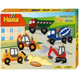 Термомозаика Hama Большой набор Строительные машины