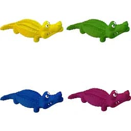 Игрушка для собак Croci Panton Крокодил из натурального каучука 24x7.4x7 см в ассортименте