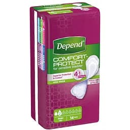 Урологічні прокладки Depend Active-Fit Mini 28 шт. (2 уп. х 14 шт.) - мініатюра 3