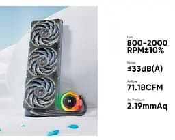 СВО 1stPlayer CC-360 Black (CC-360-BK) - мініатюра 9