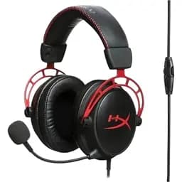 Ігрові навушники HyperX Cloud Alpha з мікрофоном чорно-червоні (4P5L1AX)