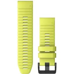Ремінець Garmin для Fenix 6x 26 mm QuickFit Amp Yellow Silicone bands (010-12864-04)