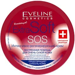 Крем для лица и тела Eveline Extra Soft Sos интенсивно регенерирующий 200 мл