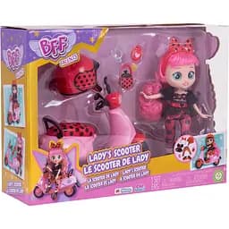 Ляльковий ігровий набір BFF By Cry Babie Talents Lady's Scooter 20 см (911123) - мініатюра 9