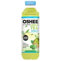 Чай холодний OSHEE Vitamin ZERO Green Cactus-Mint 0.555 л