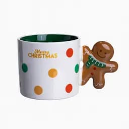 Чашка порцелянова новорічна Marry Christmas 350 мл Різні кольори Yiwu FM-CS-51WGR