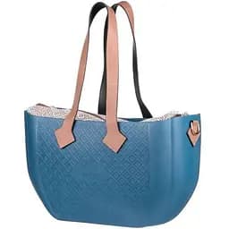 Сумка Nuvita MyMia з ременями та килимком для коляски синьо-коричнева (NV8801P/07N/03C)