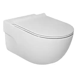 Унитаз подвесной Roca Meridian Rimless A34H240000 с сидением Soft Close, Белый