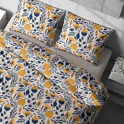 Комплект постільної білизни Lelit P-0218/1 півтораспальний 150х215 см полісатин (le2000000320816) - мініатюра 4