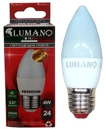 Светодиодная лампа LED ДС 4W E27 4000K 360Lm TM LUMANO