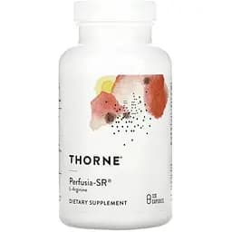 L-аргинин Thorne Perfusia-SR, 120 капсул для поддержки сосудов и сердца