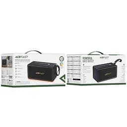 Портативна колонка ACEFAST K3 Ultra portable wireless speaker Black (6974316285106) - мініатюра 2