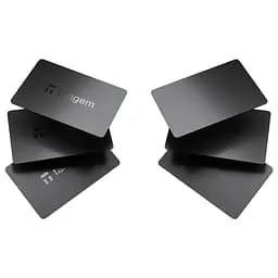 Криптогаманці Tangem Wallet Family Pack Black + Stealth Black — 2 набори по 3 картки