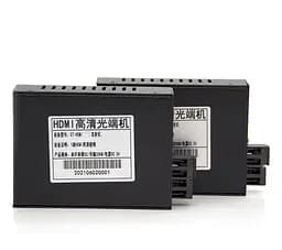 Активный удлинитель HDMI сигнала по оптоволоконному кабелю Voltronic Fiber Extender 20 km - мініатюра 4