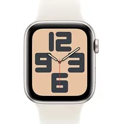 Смарт-часы Apple Watch SE 2 2024 GPS 44mm Starlight Aluminium with Starlight Sport Band M/L MXEV3