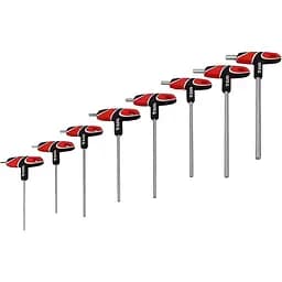 Ключі шестигранні Yato тип T двосторонні набір 8 шт. (YT-05583)