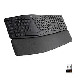 Клавіатура Logitech ERGO K860 for Business Bluetooth/Wireless UA Black [920-010352] [81153] - мініатюра 2