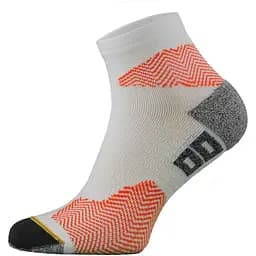 Носки Comodo RUN1 39-42 M Белый/Оранжевый (COMO-RUN-1-05-3942)