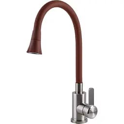 Смеситель для кухни Globus Lux Wien SBT2-203SA-R10 коричневый (28464)