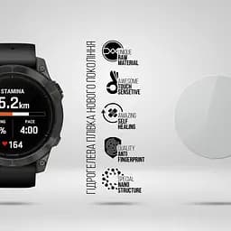 Гідрогелева плівка на годинники Garmin Epix 2 47mm ArmorStandart захисна плівка для смарт годинників прозора (ARM67093) - мініатюра 2