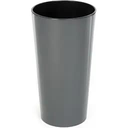 Вазон Lamela 14 см з вкладкою антрацит (000022765)