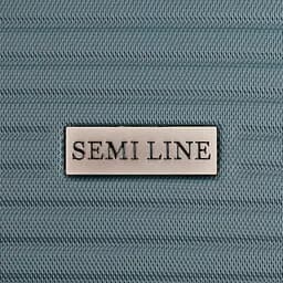 Валіза Semi Line 20 дюймів (S) дюймів (S) Green-Grey (T5584-2) - мініатюра 9