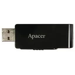Флеш-накопичувач Apacer USB3.0 32GB AH350 Black (AP32GAH350B-1) - мініатюра 2