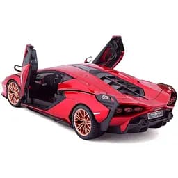 Автомодель Bburago Lamborghini sián fkp 1:24 в асортименті (18-21099) - мініатюра 7