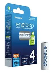 Акумулятори PANASONIC ENELOOP R6 AA 2000mAh Ni-Mh 4 шт. - мініатюра 2