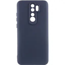 Чохол TPU Getman Liquid Silk Full Camera для Xiaomi Redmi 9 Синій / Midnight Blue