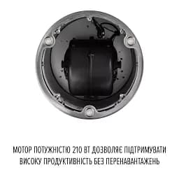 Витяжка острівна PERFELLI CENTRO 35PEX INOX - мініатюра 7
