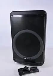 Портативна колонка ZXX-7878 Акустична система 600Вт RGB підсвічування з 2 мікрофонами і пультом 1х3" Чорний - мініатюра 5
