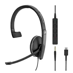 Гарнитура Sennheiser SC 135 USB-C / 3.5 мм Mono (508355)