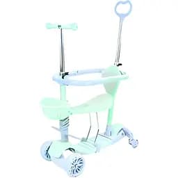 Самокат iTrike JR 3-102 5 в 1 зеленый