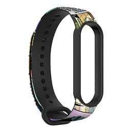 Ремінець ArmorStandart Superhero для Xiaomi Mi Band 7/6/5 Wolverine comix Black (ARM59265) - мініатюра 2