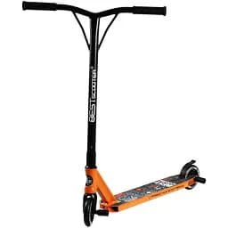 Самокат трюковый Best Scooter 69х11х54 см Оранжево-голубый 000231665