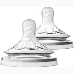 Соска силіконова Philips Avent Natural 0+ міс, 2 шт. (SCF041/27)