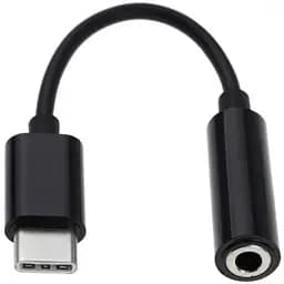 Адаптер ZMI Type-C/AUX 3.5 мм чорний (AL71A)