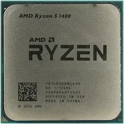 Процессор AMD Ryzen 5 1400 3.2-3.4 GHz AM4, 65W Б/У